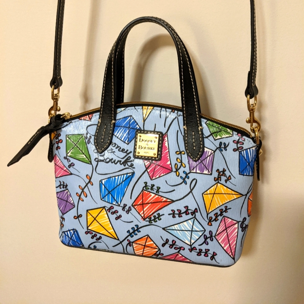 Dooney and Bourke Kites Ruby Mini Satchel